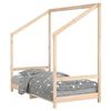 vidaXL Giroletto per Bambini 80x160 cm in Legno Massello di Pino