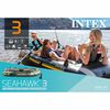 Intex Set Gommone Gonfiabile Seahawk 3 295x137x43 cm 68380NP