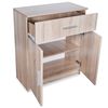 vidaXL Credenza in Legno Multistrato 71x35x88 cm Rovere