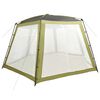 vidaXL Tenda per Piscina in Tessuto 590x520x250 cm Verde