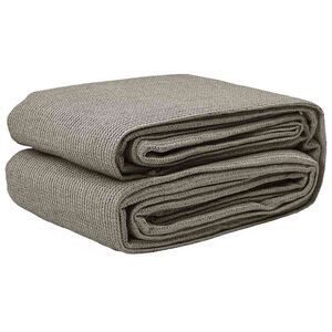 vidaXL Tappeto da Tenda Grigio chiaro 400 x 250 cm Polietilene