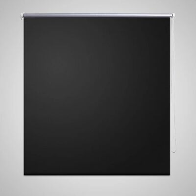 vidaXL Tenda a Rullo Oscurante 140 x 230 cm Nera