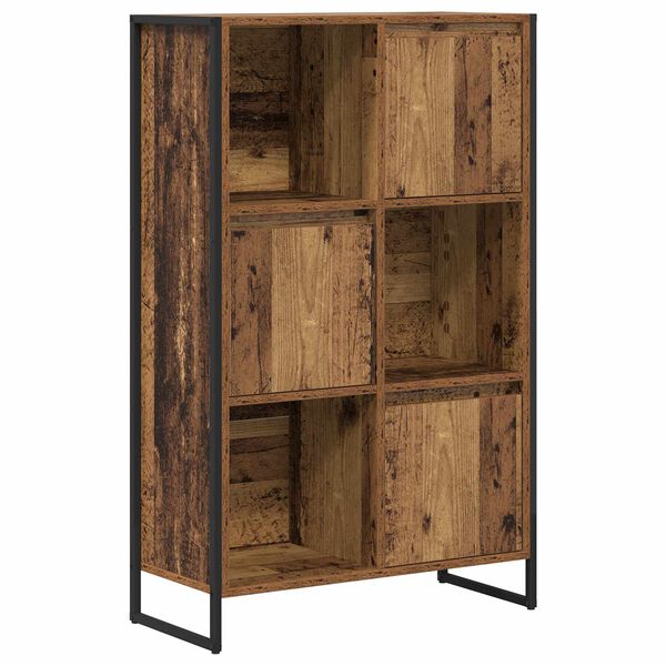vidaXL Armadio per Libri Legno vecchio 68 x 30 x 108.5 cm