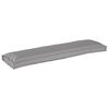 vidaXL Set di Cuscini per Pallet 2 pcs Grigio 150 x 40 x 8 cm