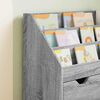 vidaXL Libreria per Bambini Grigio Sonoma 60 x 29,5 x 69 cm