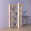 vidaXL Libreria/Divisorio 80x35x160 cm in Legno Massello