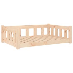 vidaXL Cuccia per Cani 95,5x65,5x28 cm in Legno Massello di Pino