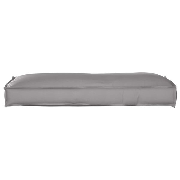 vidaXL Cuscino Grigio 120 x 40 x 12 cm Tessuto Oxford