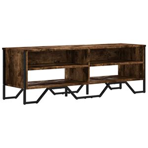 vidaXL Mobile Porta TV Rovere Fumo 122x34x41 cm in Legno Multistrato