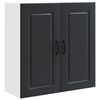 vidaXL Pannello lavastoviglie Kalmar Nero 80 x 31 x 80 cm
