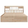 vidaXL Letto Libreria senza Materasso 180x200 cm in Legno di Pino