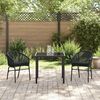 vidaXL Set da Pranzo per Giardino 5 pcs Grigio Poly Rattan