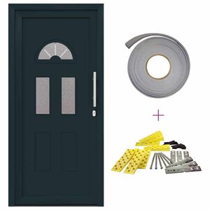 vidaXL Porta di Ingresso Bianca 98x198 cm