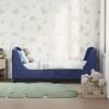 vidaXL Struttura letto per bambini con testata Blu Polizia 70 x 140 cm