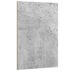 vidaXL Pannelli decorativi 12 pz Grigio Cemento 15 x 21 x 0,27 cm