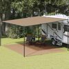 vidaXL Tappeto da Tenda 400x500 cm Grigio Talpa