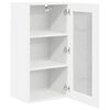 vidaXL Armadio pensile 2 pcs Bianco 40 x 31 x 80 cm Legno multistrato