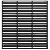 vidaXL Pannello di Recinzione in WPC 180x180 cm Nero