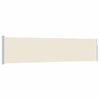 vidaXL Tenda Laterale Retrattile per Patio 117x514 cm Crema