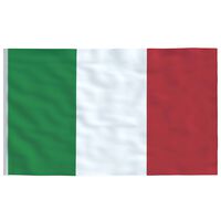 vidaXL Bandiera dell'Italia 90x150 cm