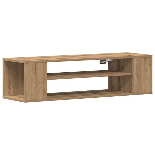vidaXL Mobile TV artisian oak 100 x 30 x 26,5 cm Legno multistrato
