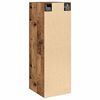 vidaXL Mobile TV Legno Antico 30,5x30x90 cm in Legno Multistrato