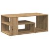 vidaXL Tavolino Salotto Rovere Artigianale 100x50x40 cm in Truciolato