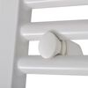 vidaXL Radiatore Centrale Portasciugamano Dritto 500 x 764 mm