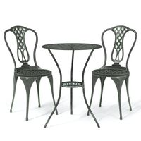 VIDAXL - Tavolo Da Bistrot Bianco 70 Cm In Plastica