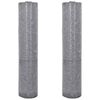 vidaXL Pile Antiscivolo da Pittore 2 pz 25 m 220 g/m&sup2; Grigio