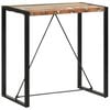 vidaXL Tavolo da Bar 110x60x110 cm in Legno Massello di Recupero
