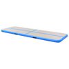 vidaXL Tappetino Ginnastica Gonfiabile con Pompa 300x100x10 cm PVC Blu