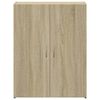 vidaXL Schedario Rovere Sonoma 60x32x77,5 cm in Legno Multistrato