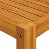 vidaXL Set Divani da Giardino 3 pz con Cuscini Crema in Legno Acacia