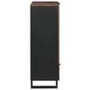 vidaXL Highboard Marrone 60 x 33 x 100 cm legno massello di mango