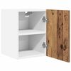 vidaXL Armadio pensile 2 pcs Legno Antico e Bianco 30 x 31 x 40 cm