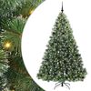 vidaXL Albero di Natale artificiale con 300 LED Verde 210 cm PE e PVC