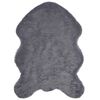 vidaXL Tappeto in finta TAFALLA Antracite 60 x 90 cm Poliestere
