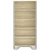 vidaXL Libreria Rovere Sonoma 80x31x169 cm in Truciolato