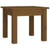vidaXL Tavolino da Salotto ambra 35x35x30 cm Legno Massello di Pino