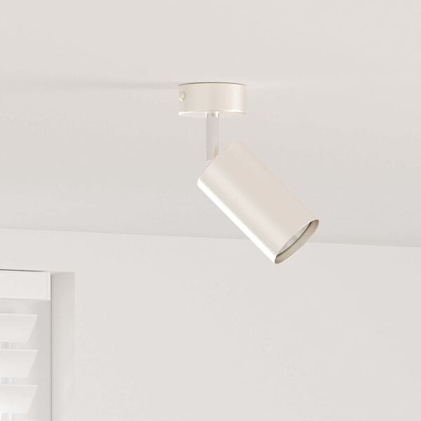 vidaXL Faretto da soffitto Nichel 6 x 6 x 16 cm Metallo