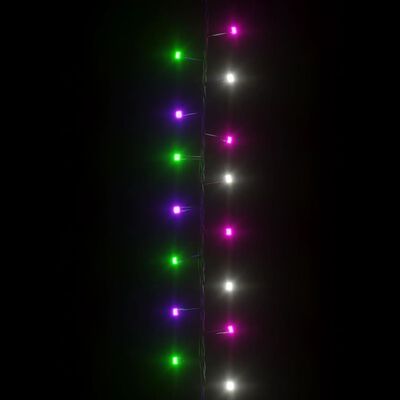 vidaXL Stringa LED Compatta con 2000 LED Pastello Multicolore 45 m PVC