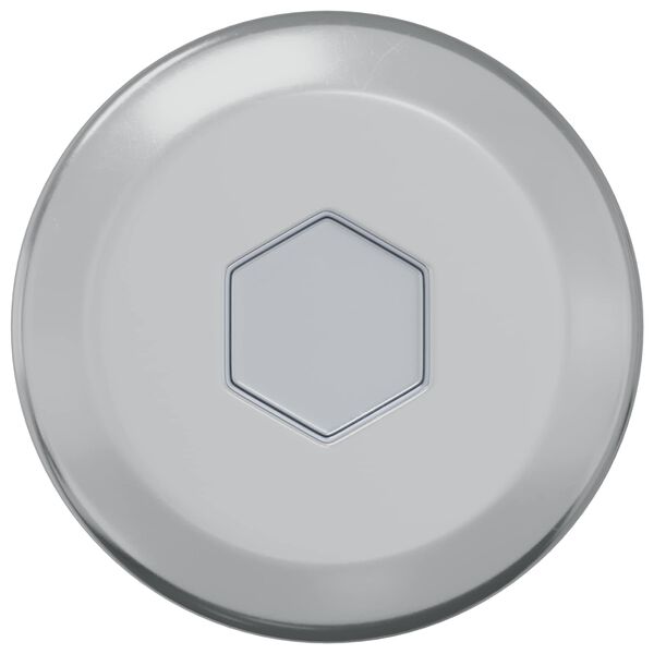 vidaXL Vite 2 pcs Argento 8 x 25 mm Acciaio