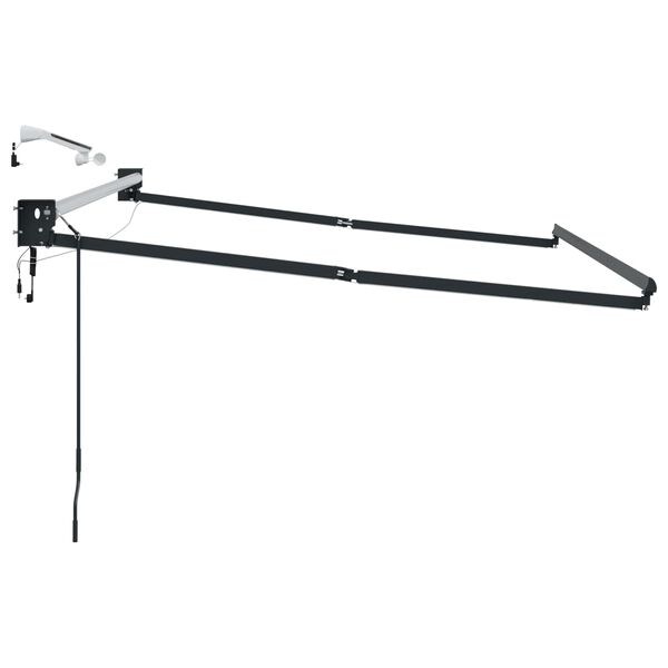 vidaXL Struttura della tenda elettrica retrattile Antracite 2,5 x 2 m