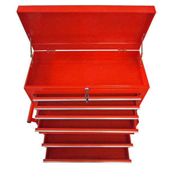 Cassetta attrezzi trolley, porta utensili, 7 cassetti