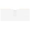 vidaXL Armadietto Bagno Bianco Lucido 80x33x60cm in Legno Multistrato