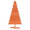 vidaXL Albero di Natale Marrone Cera 150 cm in Legno Massello di Pino