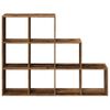 vidaXL Libreria a 3 Ripiani Legno Vecchio 137,5x29x103,5 cm Truciolato