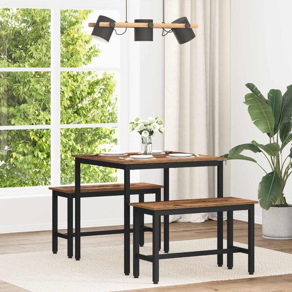 vidaXL Tavoli da pranzo METALLO