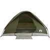 vidaXL Tenda Familiare a Cupola 6 Persone Verde Oliva Impermeabile
